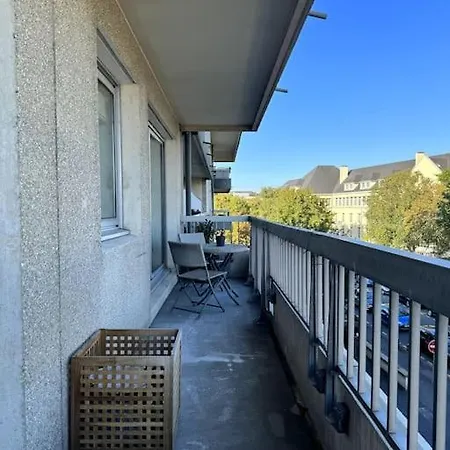 Appartement Neuf Avec Balcon Et Parking Prive Caen Exterior photo